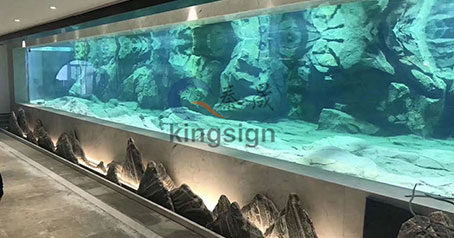 Nantong Hotellobby-Acryl-Aquarium-Tank-Projekt.