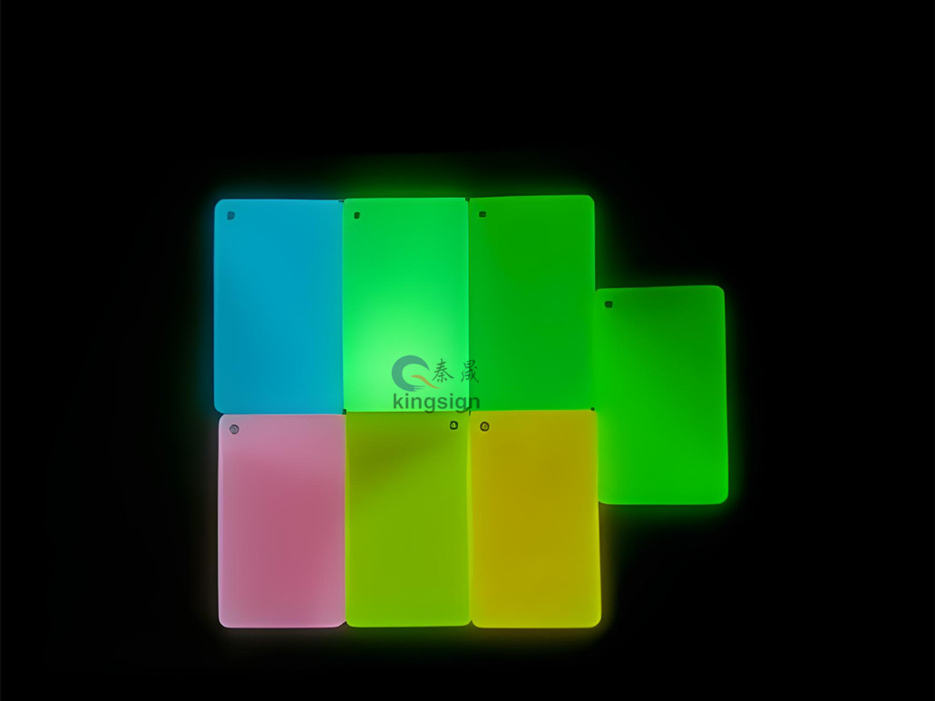 Luminöse Acrylblätter werden immer beliebter und weit verbreiteter