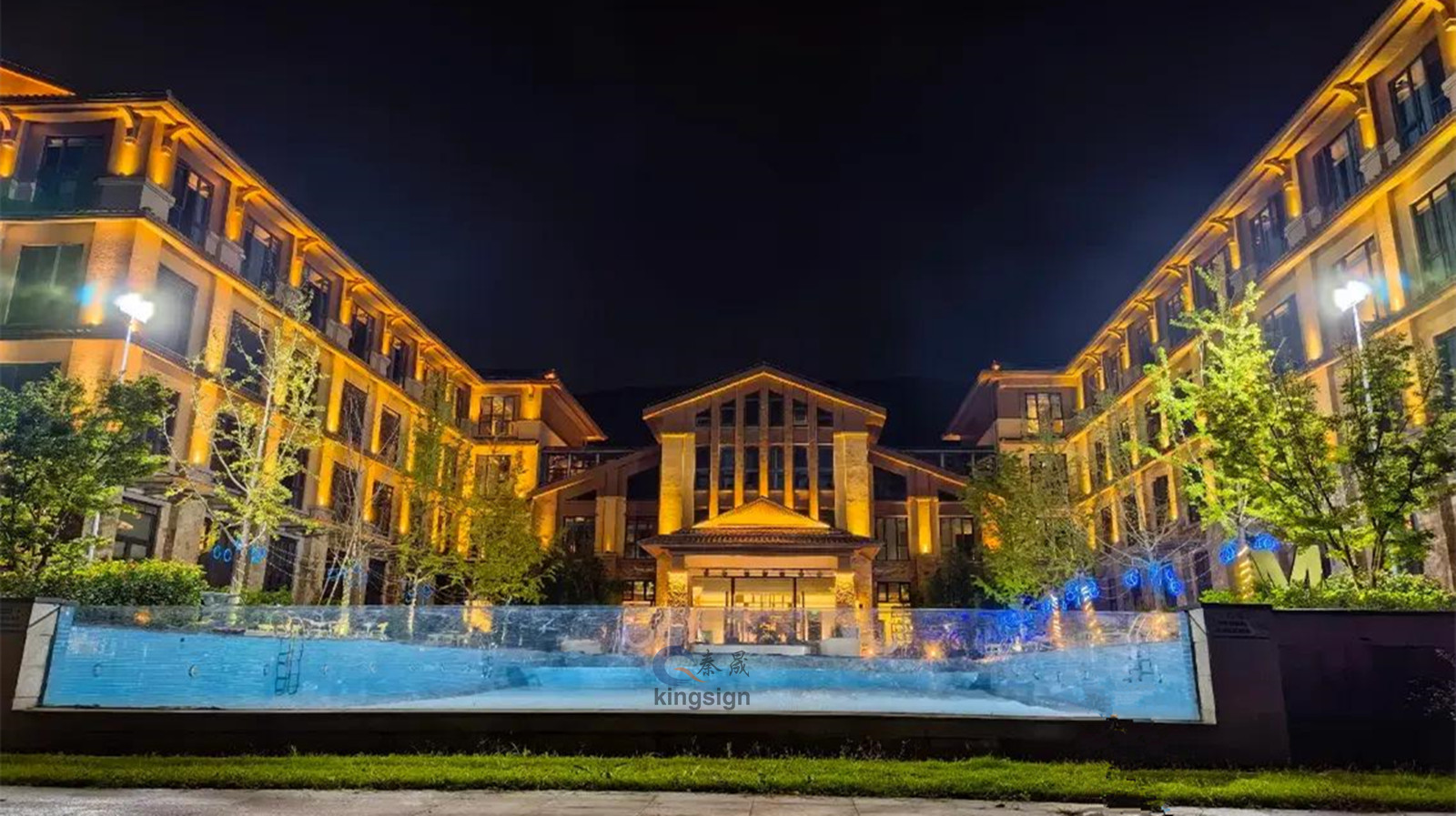 Acrylplatte für luxuriöses Schwimmbadfenster